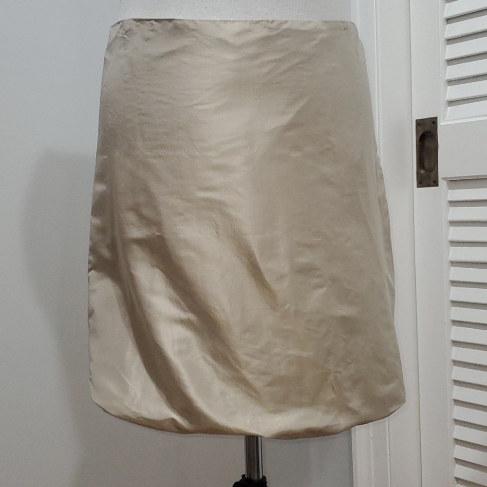 Pauw silk balloon skirt